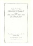 Commencement, Philadelphia (1927) by Philadelphia College of Osteopathy