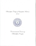 Commencement, Philadelphia (2012) by Philadelphia College of Osteopathic Medicine