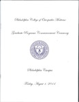 Graduate Programs Commencement, 15th Class (2014)