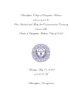 Commencement, Philadelphia (2022) by Philadelphia College of Osteopathic Medicine
