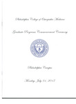 Graduate Commencement, Philadelphia (2017) by Philadelphia College of Osteopathic Medicine