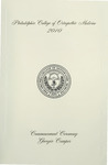 Commencement, Georgia (2010) by Philadelphia College of Osteopathic Medicine