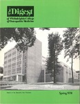 Digest of the Philadelphia College of Osteopathic Medicine (Spring 1974) by Philadelphia College of Osteopathic Medicine