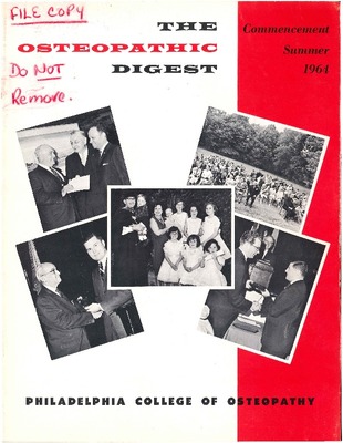 1945_Digest_March by Philadelphia College of Osteopathic Medicine