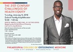 The 21st Century Challenges of Health Equity by Kevin Ahmaad Jenkins and PCOM Office of Diversity and Community Relations