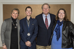Founders' Day, 2015, Pressley Medal Recipient Lauren Smith and Family
