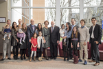 Founder's Day, 2016, O.J. Snyder Memorial Medal Recipient Richard Pascucci, DO '75 and family.