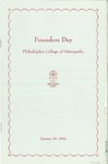1964 Founders Day by Philadelphia College of Osteopathy