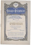 Herald of Osteopathy, September 1909 by Herald of Osteopathy