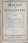 Herald of Osteopathy, May 1914 by Herald of Osteopathy
