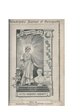 Philadelphia Journal of Osteopathy Volume 6, Number 2 by Philadelphia College and Infirmary of Osteopathy